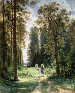 Der Weg durch den Wald, 1880